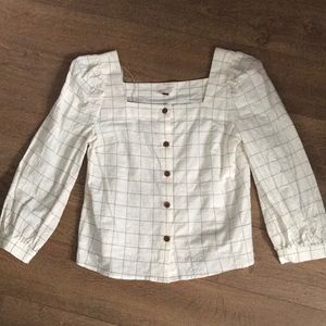 Universal Thread square-neckline blouse